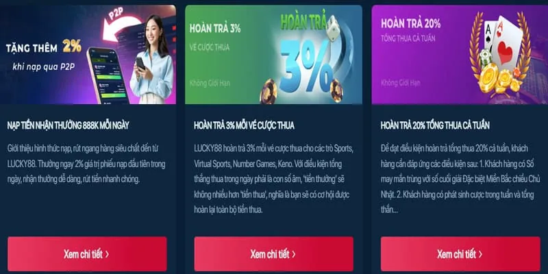 Cập nhật khuyến mãi độc quyền banca29 thể thao